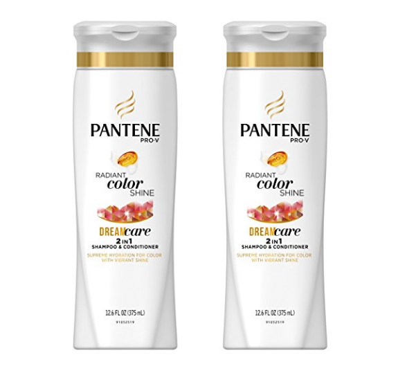 2 bottles of Pantene Pro-V Shampoo and Conditioner, 12.6 FL OZ