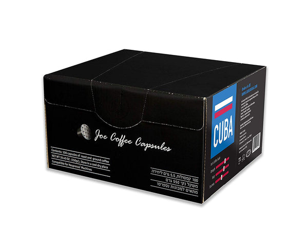 100 Cafe Joe CUBA Nespresso Cápsulas Café