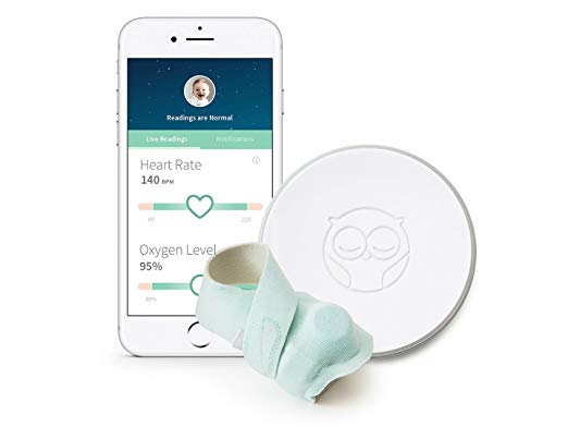 Monitor para bebés Owlet Smart Sock 2: realice un seguimiento de la frecuencia cardíaca y los niveles de oxígeno de su bebé