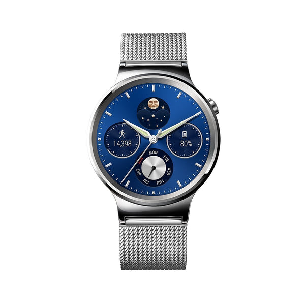 Huawei Smartwatch with Stainless Steel Mesh Band