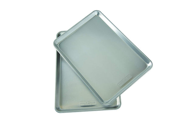 2-Pack Nordic Ware Natural Aluminum Commercial Baker's Half Sheet