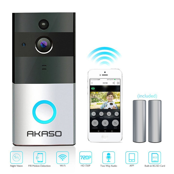 Smart WiFi video doorbell