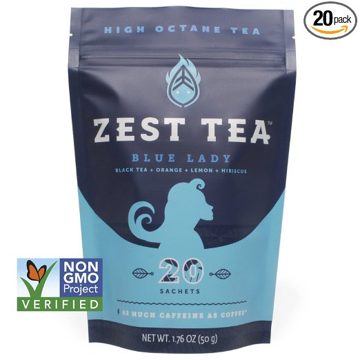 Paquete de bolsitas de té Zest de 20 unidades (varios sabores)