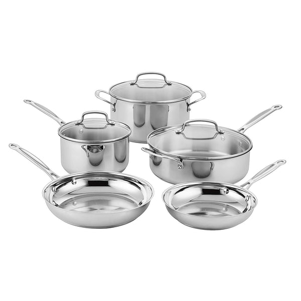 Juego de utensilios de cocina Cuisinart Classic de acero inoxidable (8 piezas)