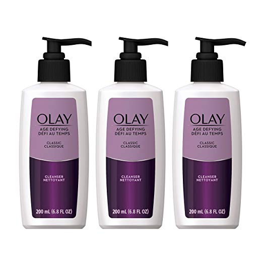 Paquete de 3 limpiadores faciales clásicos Olay Age Defying de 6.8 oz