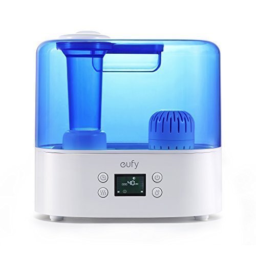 Ultrasonic cool mist humidifier with auto humidity control