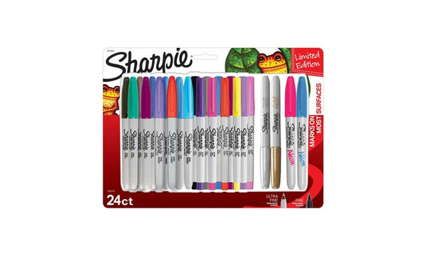 24 Sharpie Limited-Edition Permanent Markers