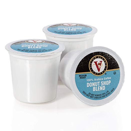 80 K-Cups de mezcla de tostado medio Donut Shop