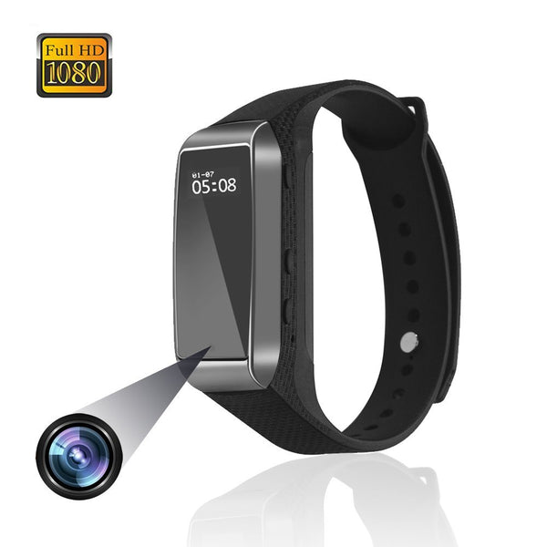 Smart bracelet hidden spy camera