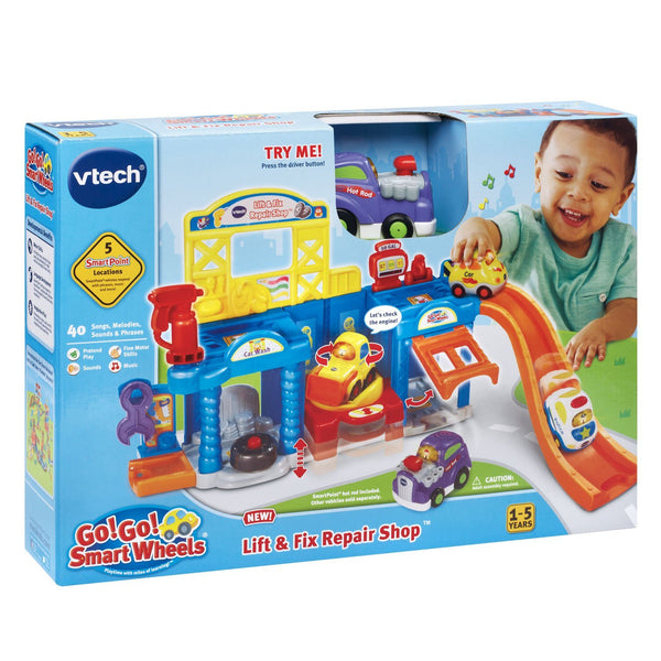 VTech Go! Go! Smart Wheels Auto Repair Center Playset