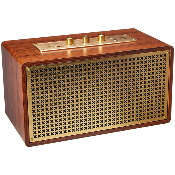 Altavoz Bluetooth vintage/retro de AmazonBasics