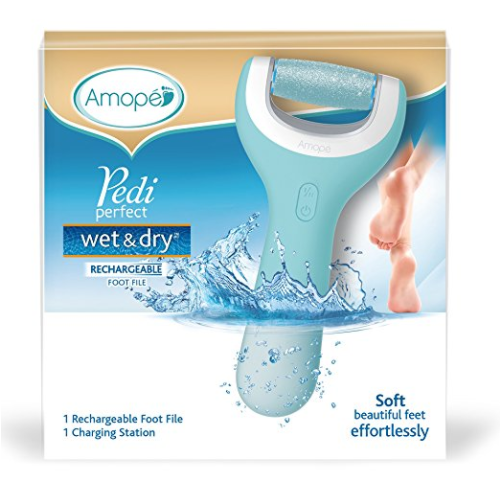 Amopé Pedi Perfect Wet & Dry Rechargeable Foot File