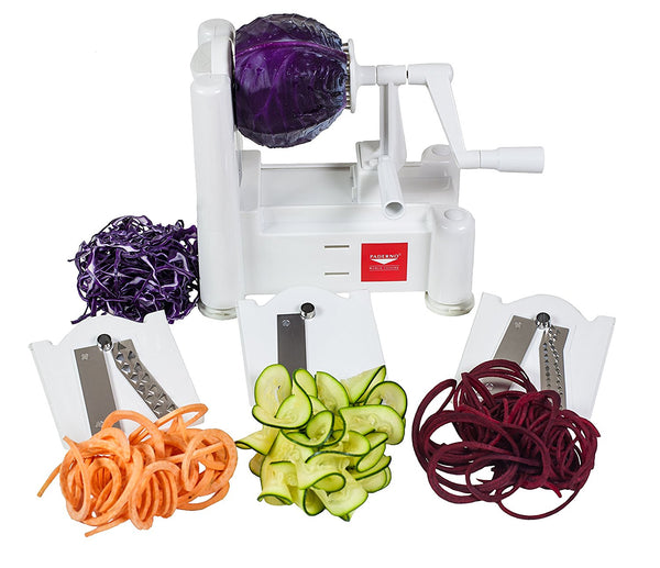 3 blade vegetable spiralizer