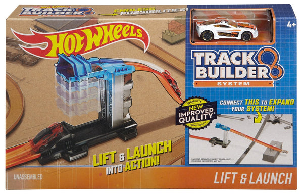 Hot Wheels Workshop Track Builder Lift & Launch Track Extension