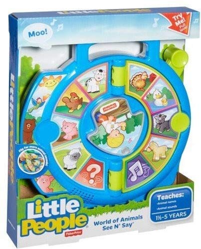 Fisher-Price Little People El mundo de los animales Ver y decir