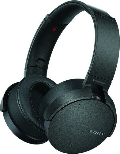 Sony Extra Bass Wireless Noise Canceling Headphones, Black