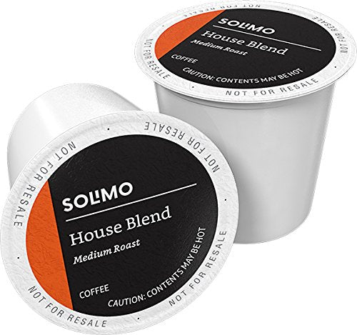 100-Count Solimo K-Cup Coffee Pods (Various Flavors)