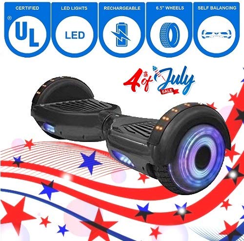 Hoverboard con altavoz Bluetooth incorporado y luces LED