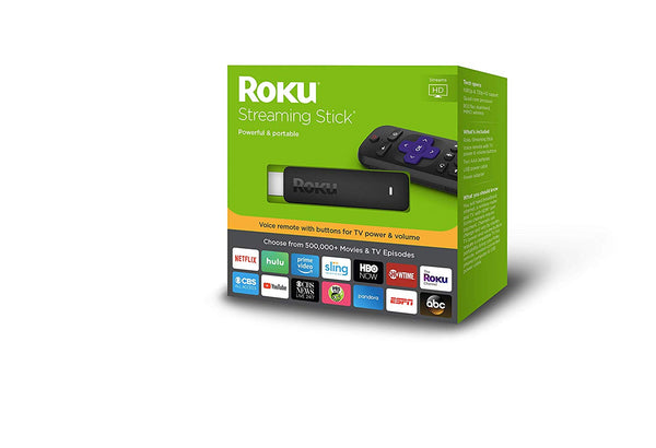 Roku Streaming Stick | Portable, Power-Packed Streaming Device