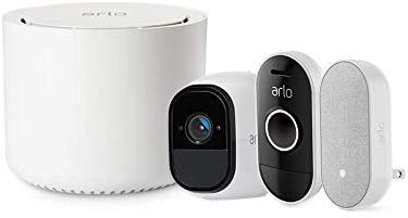 Cámara inalámbrica Arlo Smart Home Pro HD más timbre con audio