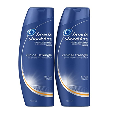 2 botellas de champú Head &amp; Shoulders Clinical Strength