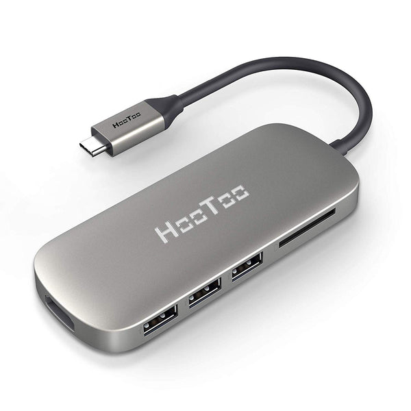 HooToo 6-in-1 USB-C Hub (Various Colors)