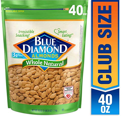 40oz Blue Diamond Almonds (Raw Whole Natural)