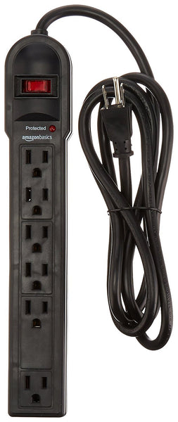 6-Outlet Surge Protector Power Strip