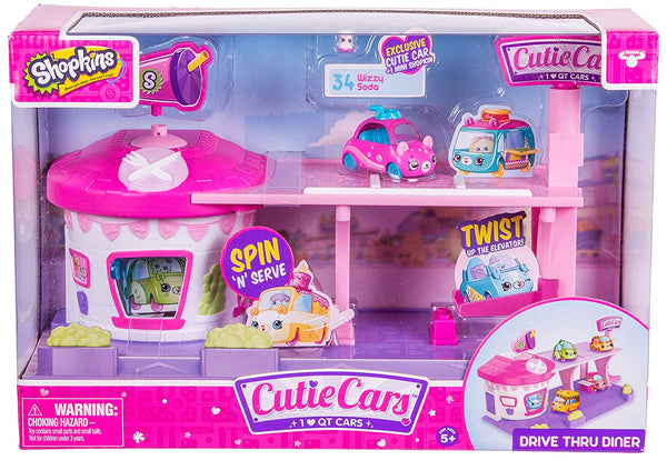 Shopkins Cutie Cars Drive Thru Diner Playset