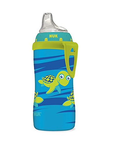 10 Ounce NUK Blue Turtle Silicone Spout Active Cup