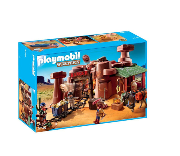 PLAYMOBIL Mina de oro occidental