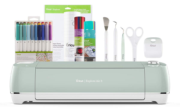 Paquete Cricut Explore Air 2 Mint con accesorios