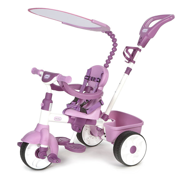 Triciclo Little Tikes 4 en 1 Edición Básica - Rosa