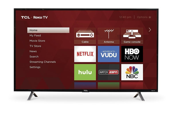 TCL 49-Inch 1080p Roku Smart LED TV (2017 Model)