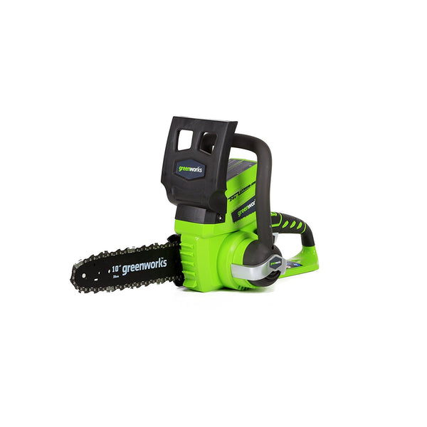 Greenworks 10-Inch 24V Cordless Chainsaw, Battery Not Included