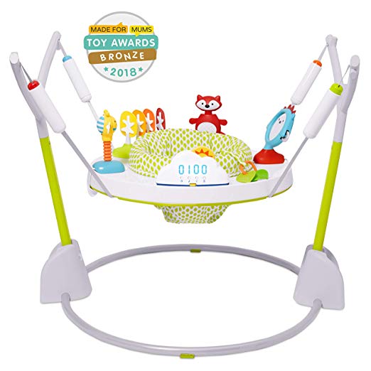 Skip Hop Explore & More Jumpscape Fold-Away Baby Jumper with Bounce Counter