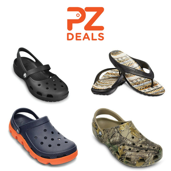 Oferta de zapatos Crocs: 2 pares por $35