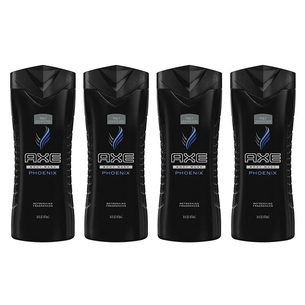 Pack Of 4 AXE Phoenix Body Wash for Men