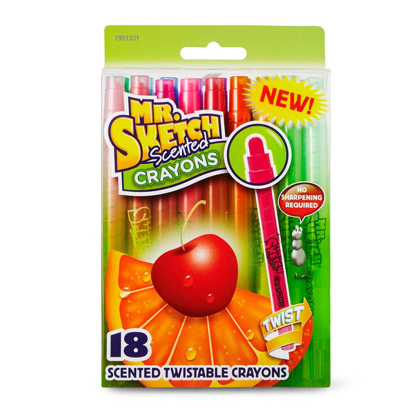 18 Mr. Sketch Scented Twistable Crayons