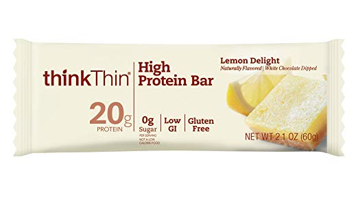 10 barras ThinkThin con alto contenido de proteínas de 2.1 oz (varios sabores)