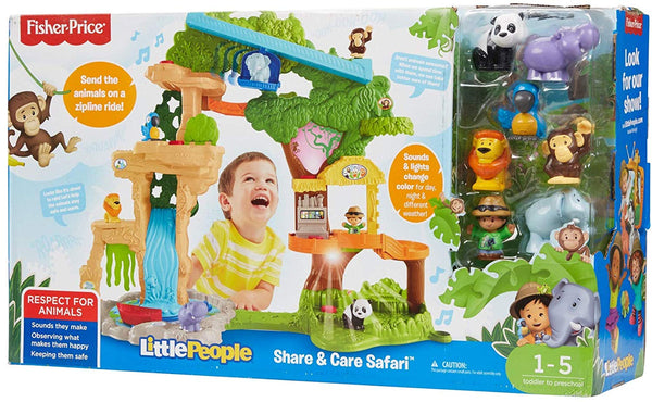 Safari para compartir y cuidar a las pequeñas personas de Fisher-Price