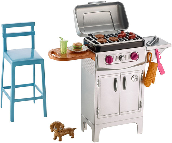 Barbie BBQ Grill Furniture & Accessory Set