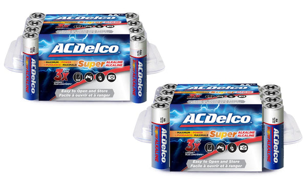 ACDelco Maximum Power Alkaline Batteries AA or AAA (24-Pack)