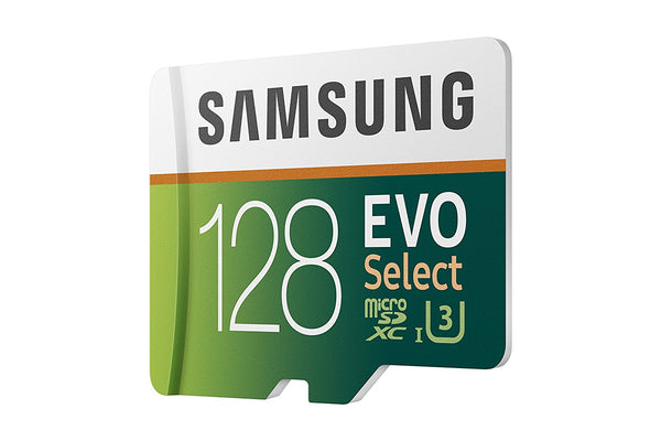 128GB Samsung EVO Select UHS-I U3 microSD Memory Card