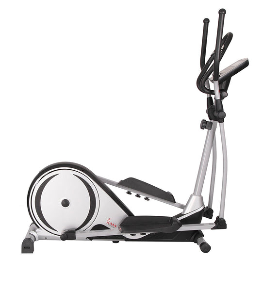 Sunny Health & Fitness Magnetic Elliptical Trainer Machine w/ LCD Monitor