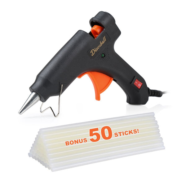 Hot glue gun kit with 50 glue sticks