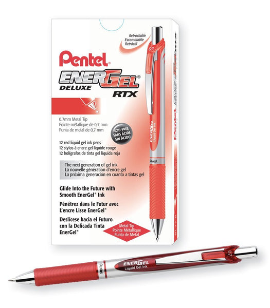 Pack of 12 Pentel EnerGel pens