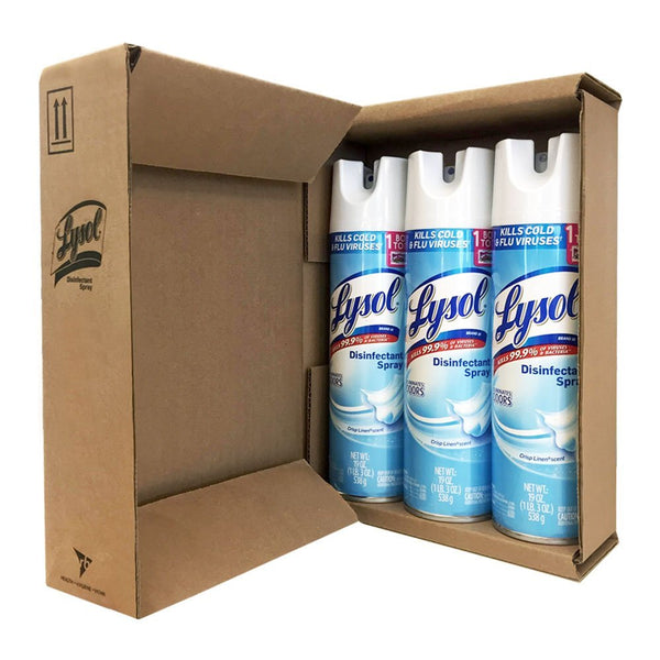 Lysol Disinfectant Spray, Crisp Linen