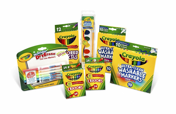 Paquete de regreso a clases de Crayola, grados K-2