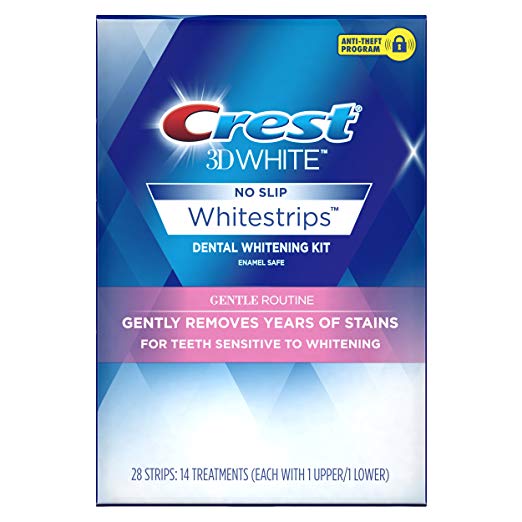 Crest 3D Whitestrips Gentle Routine Teeth Whitening Kit